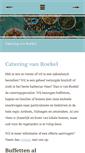 Mobile Screenshot of cateringvanroekel.nl