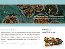 Tablet Screenshot of cateringvanroekel.nl